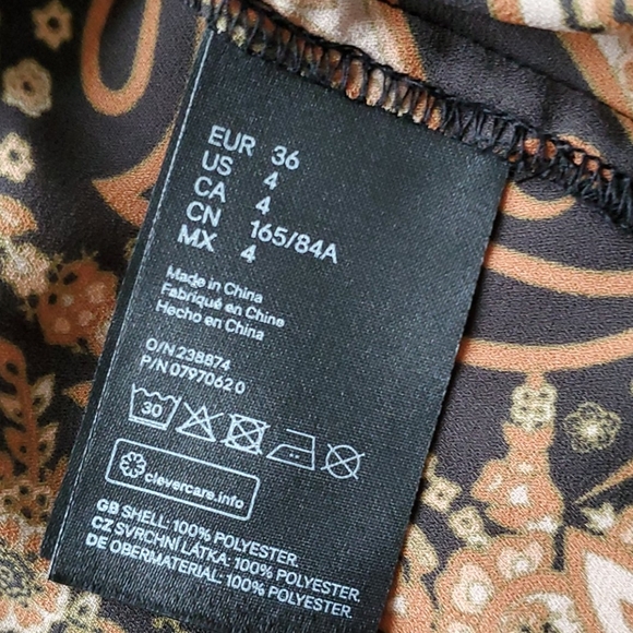 BNWT 🏷H&M  Richard Allen Blouse - Picture 6 of 6